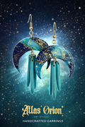 Turquoise Eclipse Earrings